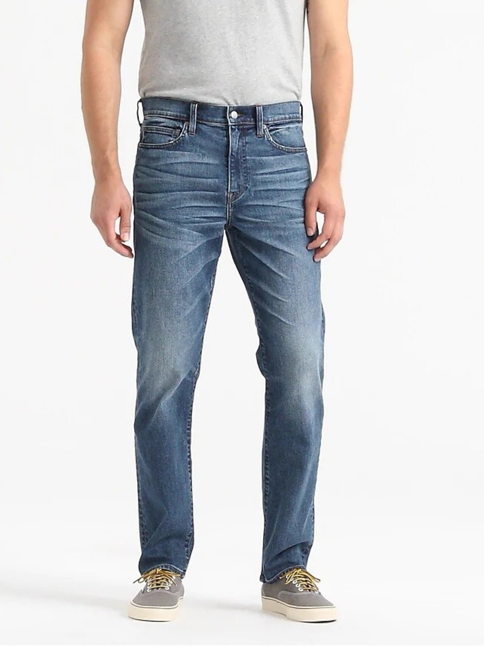 J. Crew Men’s 770™ Straight-fit jean in stretch broken-in Japanese denim 34x34
